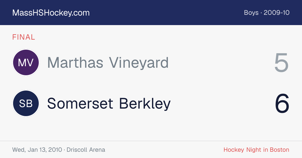 Marthas Vineyard at Somerset Berkley score card