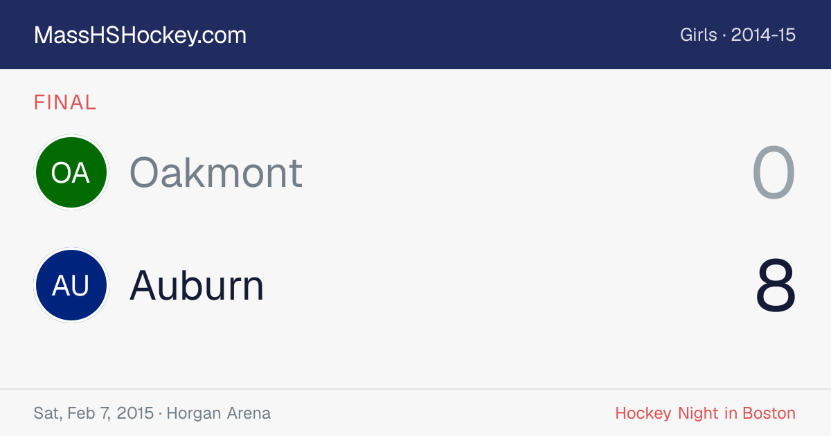 Oakmont at Auburn score card