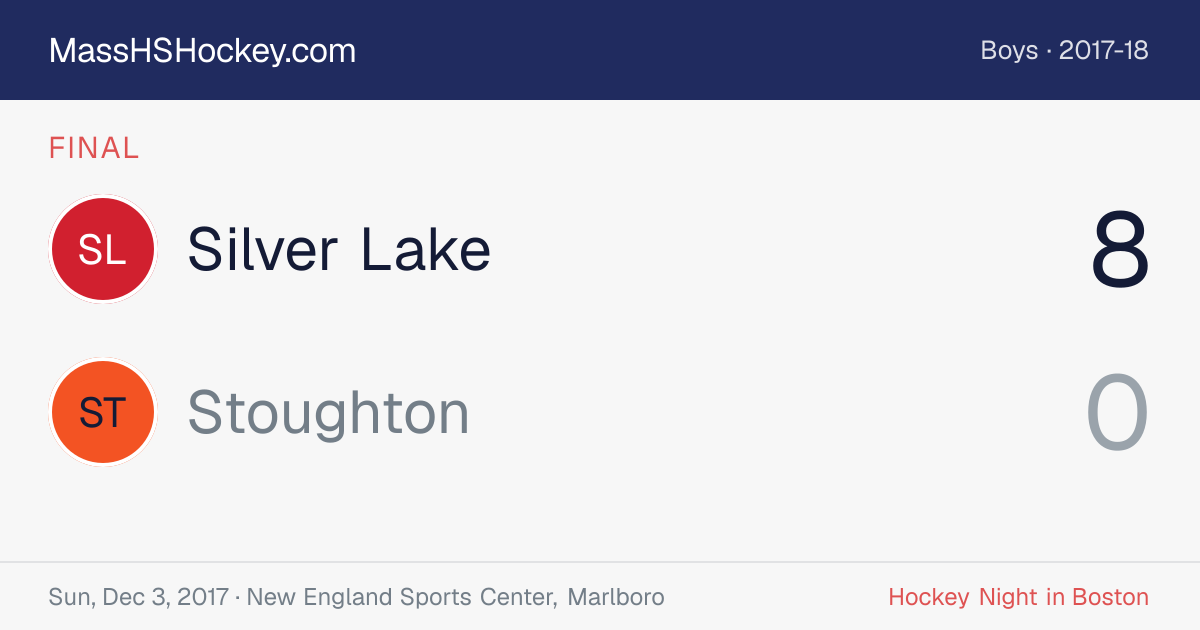 Silver Lake at Stoughton score card