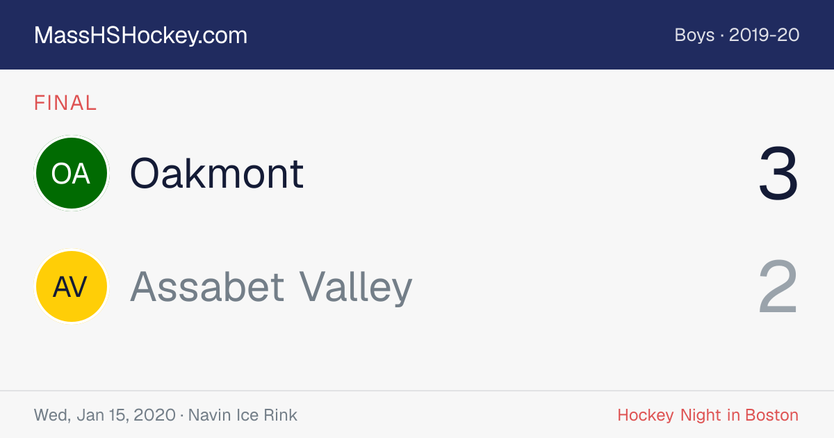 Oakmont at Assabet Valley score card