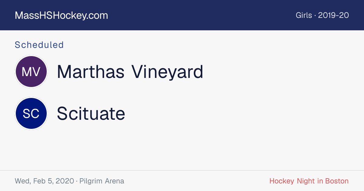 Marthas Vineyard at Scituate score card