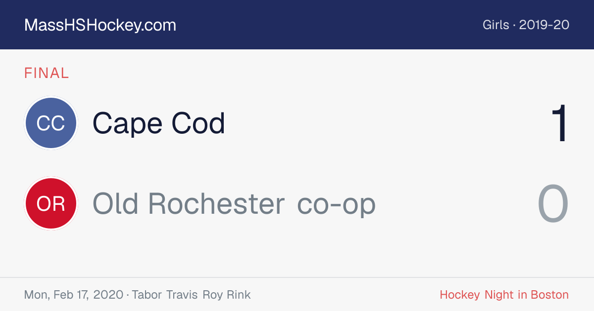 Cape Cod at Old Rochester co-op score card