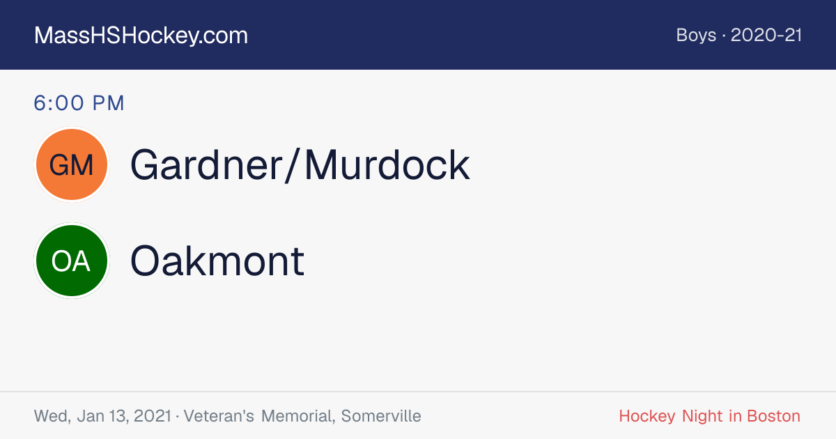 Gardner/Murdock at Oakmont score card