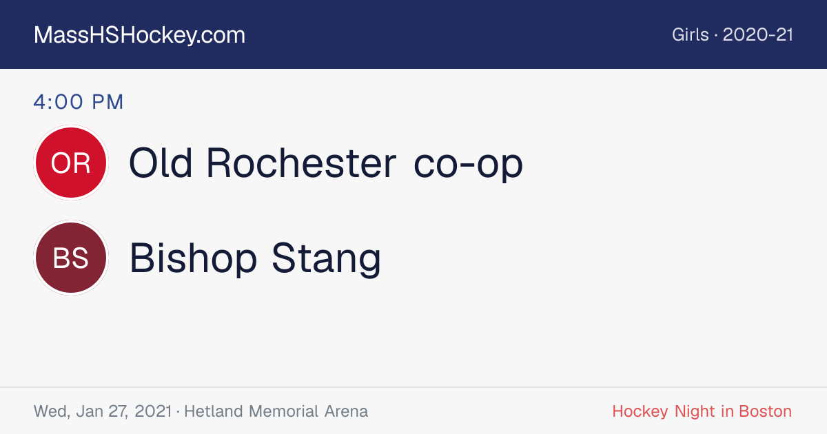Old Rochester co-op at Bishop Stang score card