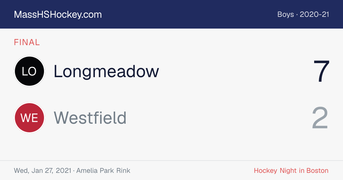 Longmeadow at Westfield score card