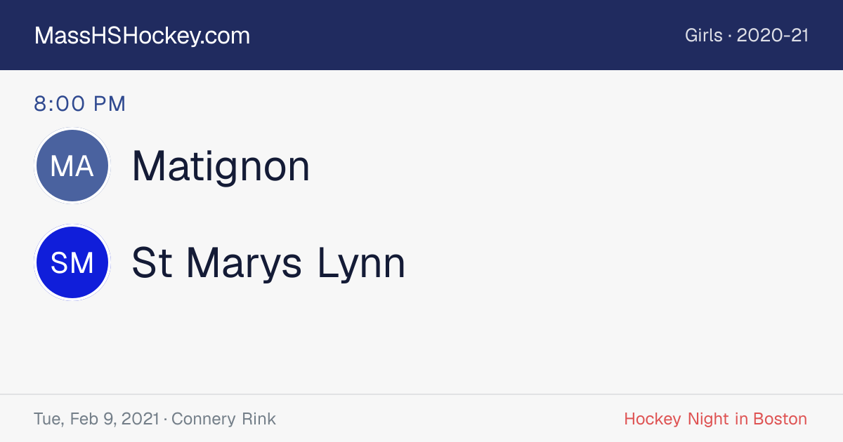 Matignon at St Marys Lynn score card