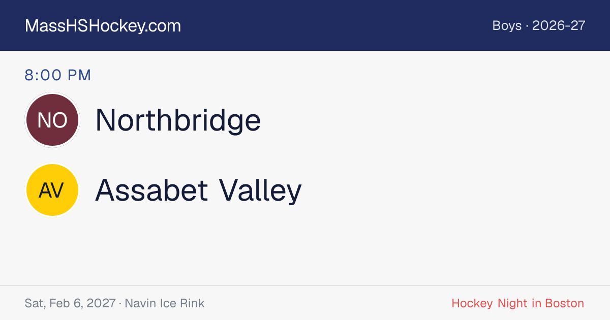 Northbridge at Assabet Valley score card