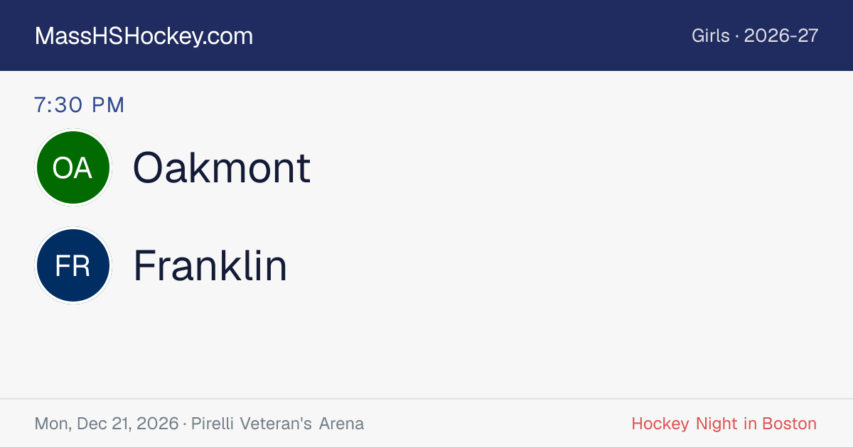 Oakmont at Franklin score card