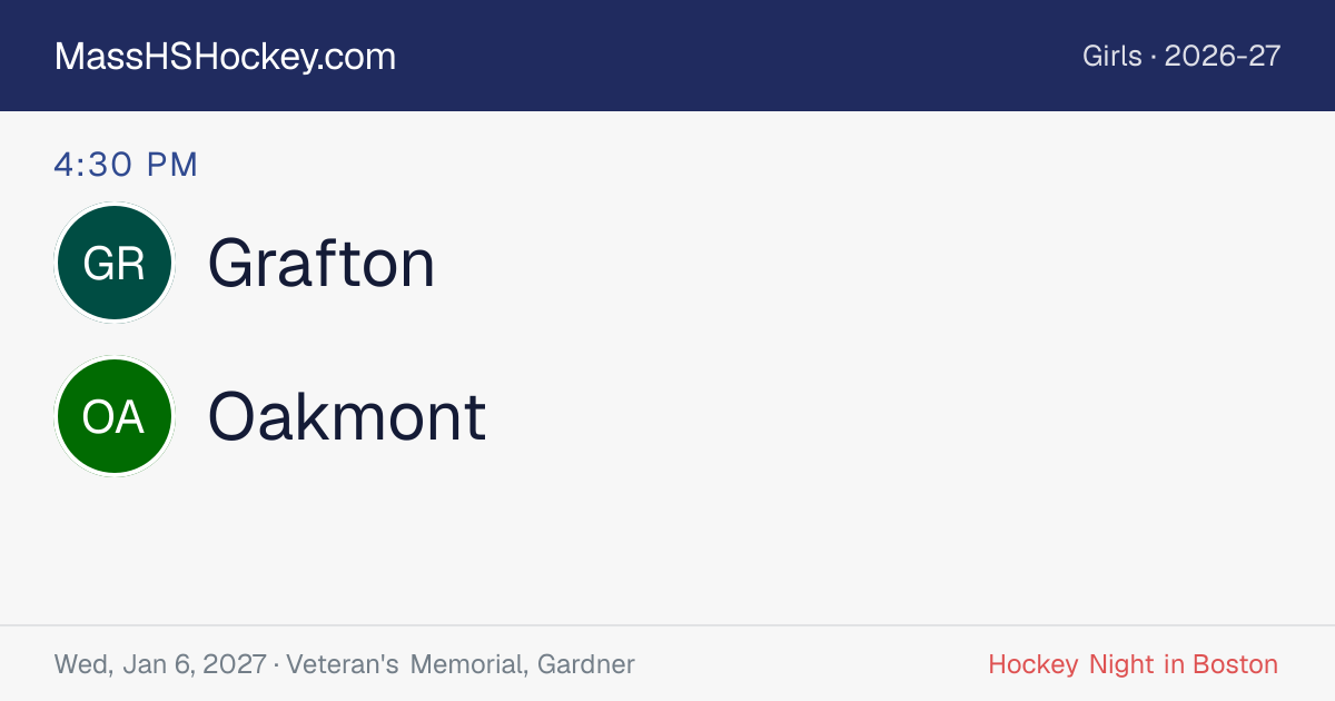 Grafton at Oakmont score card
