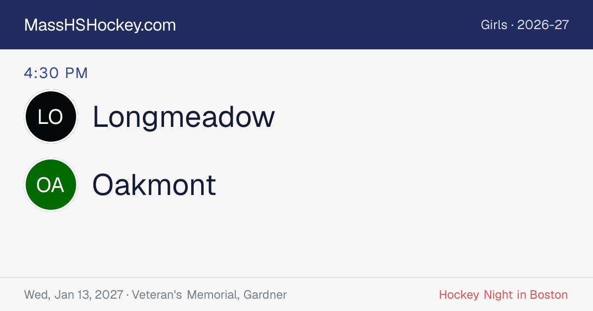 Longmeadow at Oakmont score card