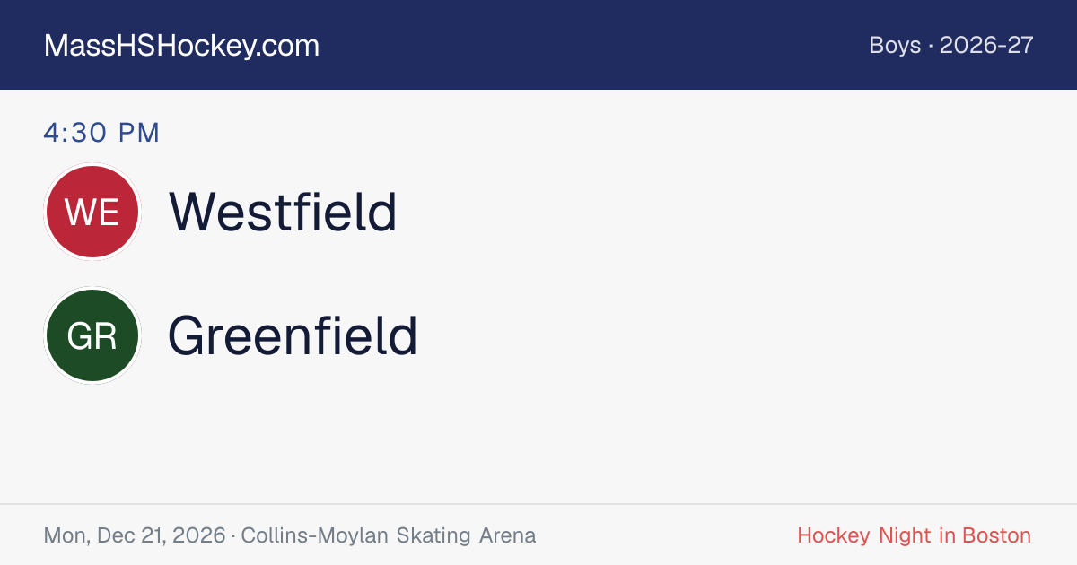 Westfield at Greenfield score card
