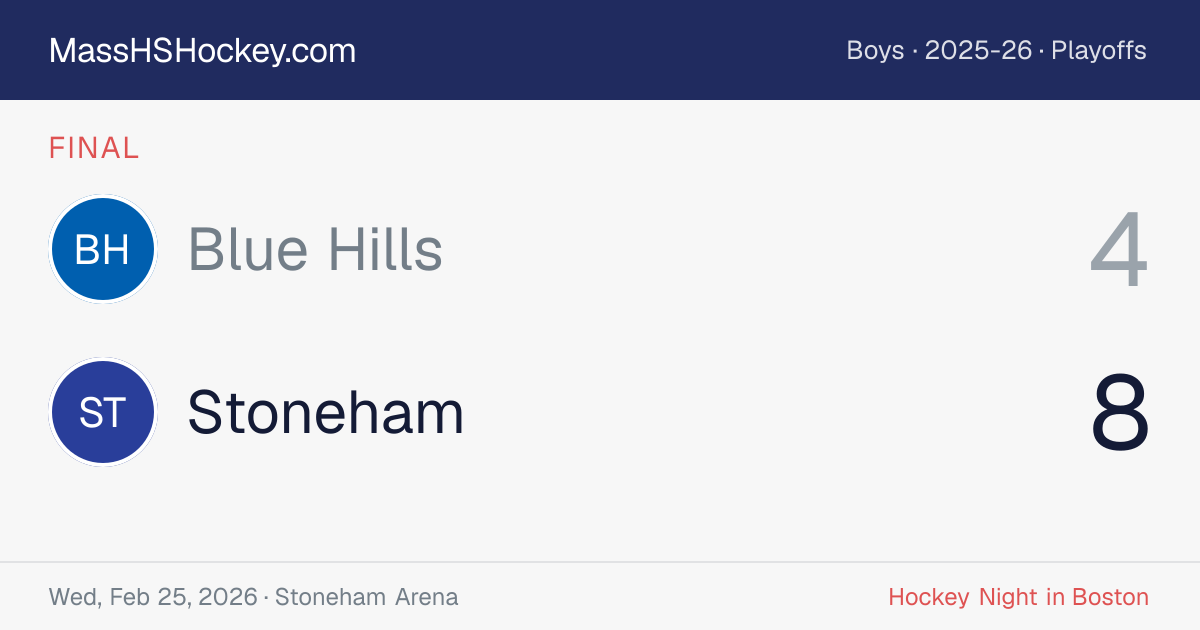 Blue Hills at Stoneham score card